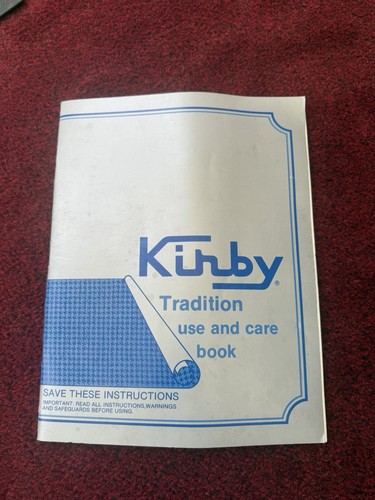 Kirby tradition instruction - tradition,