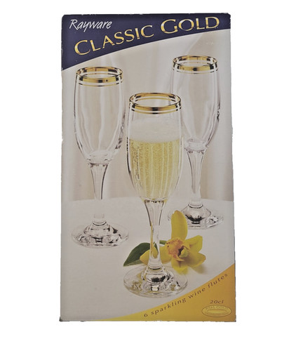 Rayware wine flutes - wine, classic