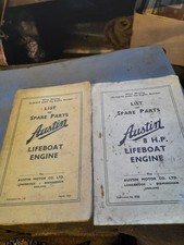 AUSTIN LISTS OF SPARE PARTS