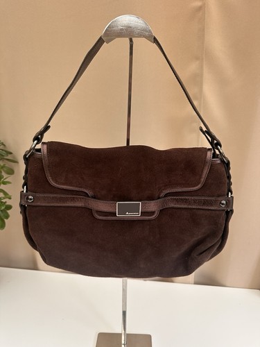 Rare aquascutum brown suede - rare,