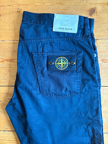 Stone island navy cotton - re-t,