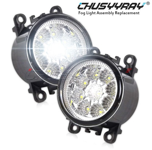 Front bumper fog light lamp - 2x,