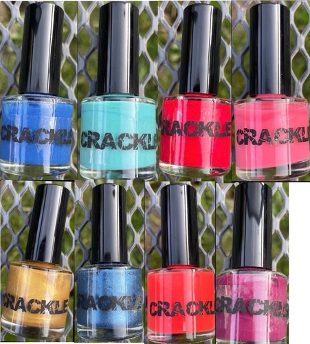 New 11ml crackle nail polish