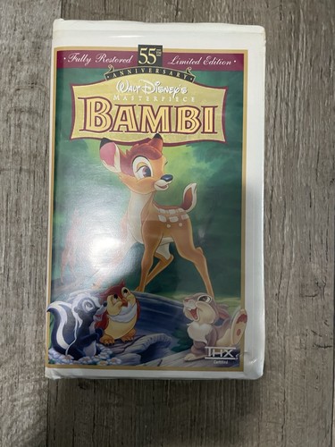 Walt disney bambi vhs limited - walt,