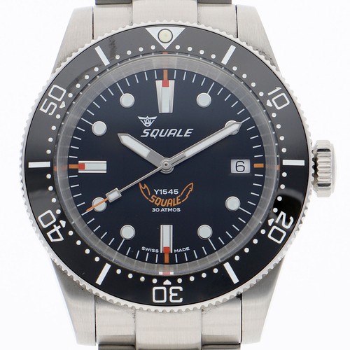 Squale 1545bkbc divers black - divers,