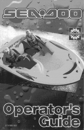 Sea doo speedster 1994 owners - 1994,