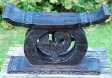 Ashanti Stool Carved Wood