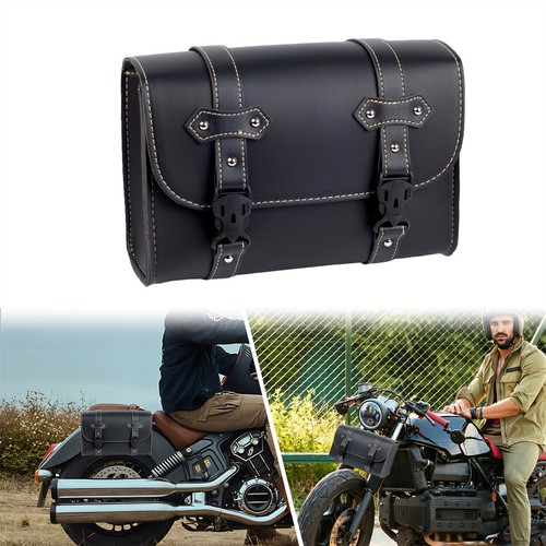 Motorcycle side tool bag - side,