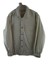 ZARA White Corduroy Overshirt