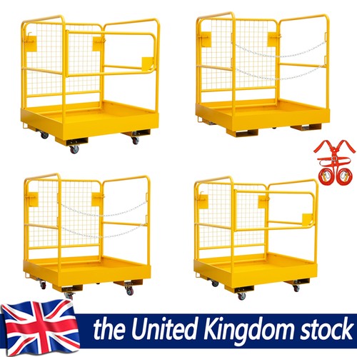 Forklift safety cage work - forklift,