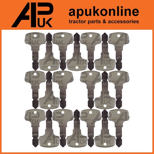 20x ignition keys for kubota - keys,