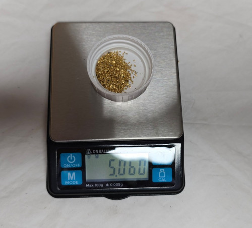 Natural yukon gold - gold, flake