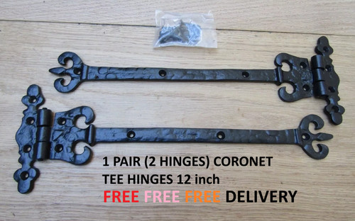 Pair coronet cast iron - coronet,