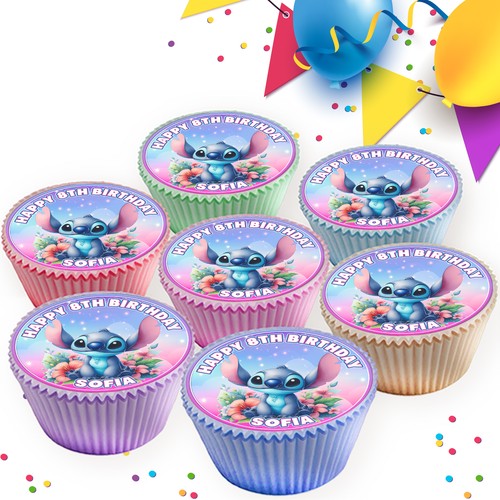 Stitch personalised birthday - stitch,