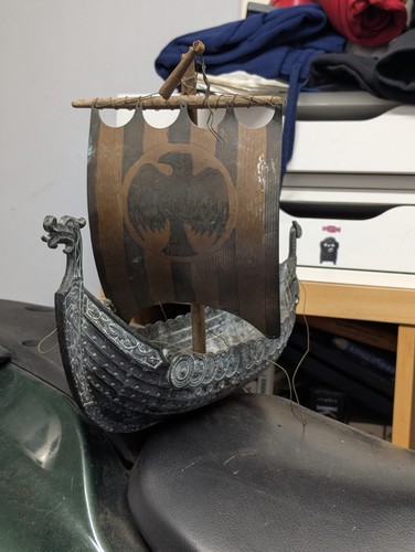 Vintage bronze copper model - copper,