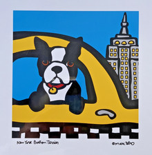 Wall Art "NEW" Boston Terrier