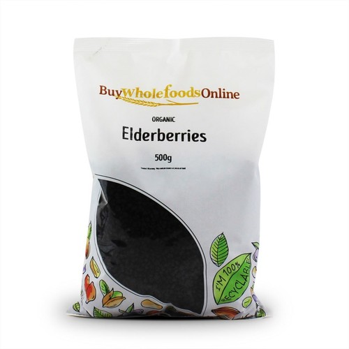 Organic elderberries 500g - 500g, |