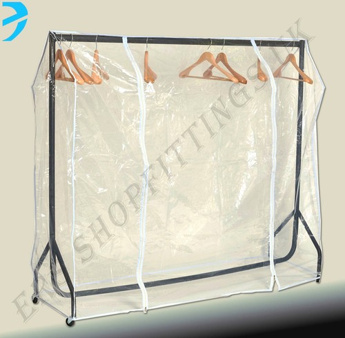 Garment clothes rail with - clothes,