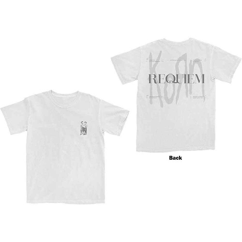 Korn requiem white shirt - 'requiem', t
