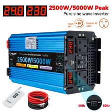 2500W 5000W 24V to 240V Pure