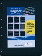 25 HAGNER 2 Pocket BLACK STOCK