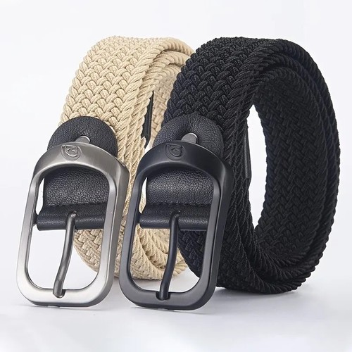 Woven elastic belt casual - belt,