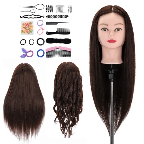 100 real hair training - 100%,