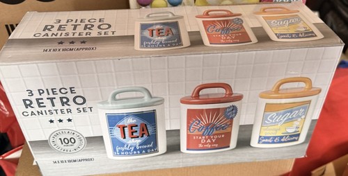 Set retro canister - 3,