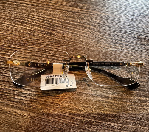 Gucci gg1221o 001 rimless - gg1221o,