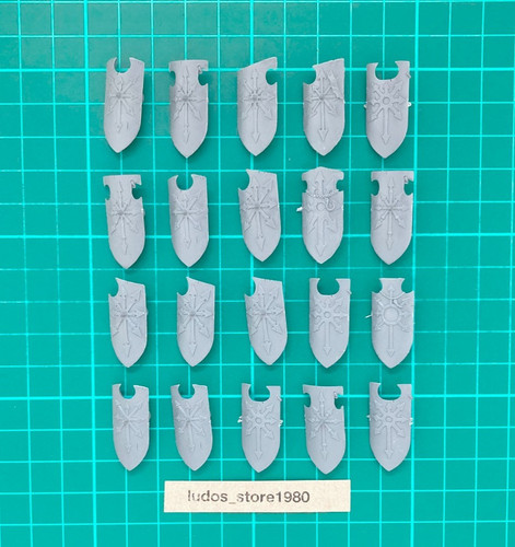 Chaos warriors shields b - shields, x