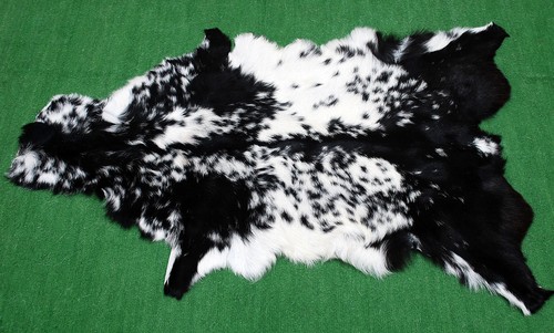 Luxury goat hide rug hair - goat,