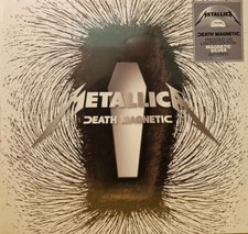 Metallica Death Magnetic 2 LP Sealed Magnetic Silver GF EU 2024 MINT