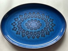 Denby Midnight Oval Plate / Serving Platter