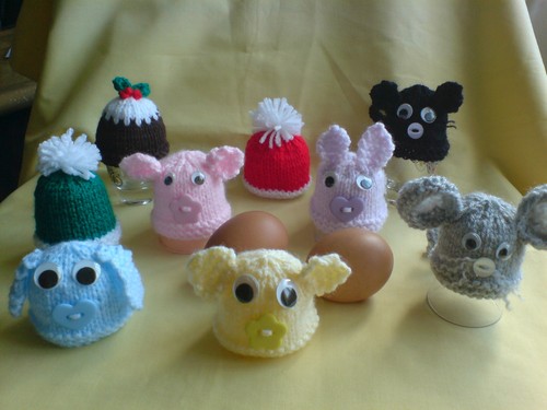 Egg cosy christmas - cosy, pudding