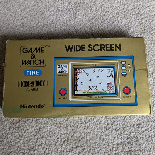 Rare nintendo game - &, watch