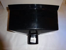 FloPlast 68mm Universal Hopper Black Plastic - Gutter - Rainwater - Home - New