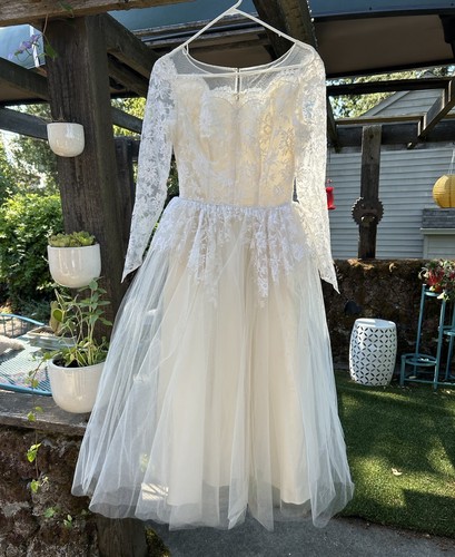1950s tea length wedding - length,