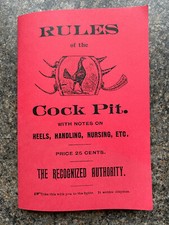 RULES OF THE COCK PIT GAME