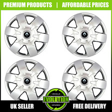 16" WHEEL TRIMS FOR RENAULT TRAFIC 2001-2025 SET OF 4 BRAND NEW HUB CAPS