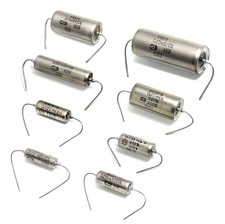 4x K40Y-9 PIO Capacitors 0.015uF - 0.22uf 400V Paper in Oil - Audio Amp - USSR