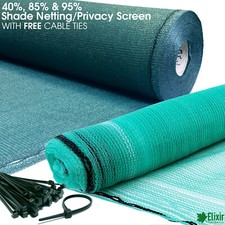 UV Protection Shade Netting / Privacy Screen Windbreak Fabric | 40%, 85% or 95 %