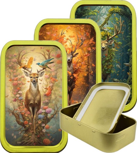 Deer stag gold - &,