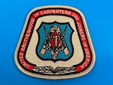 UNITED BROTHERHOOD of CARPENTERS FULLY EMBROIDERED UBC EMBLEM PATCH UnionMadeUSA