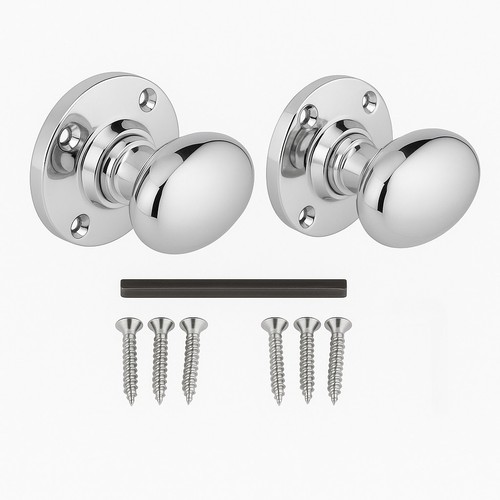 Oval mortice door knobs - mortice,