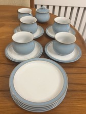 Denby Colonial Blue 4 Coffee/