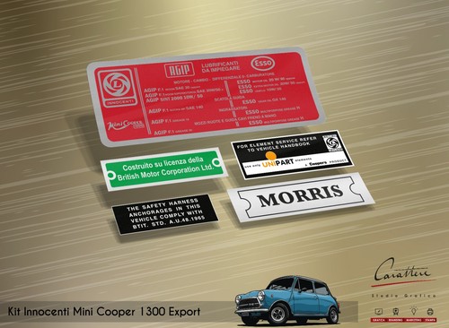 Innocent sticker kit morris - sticker,