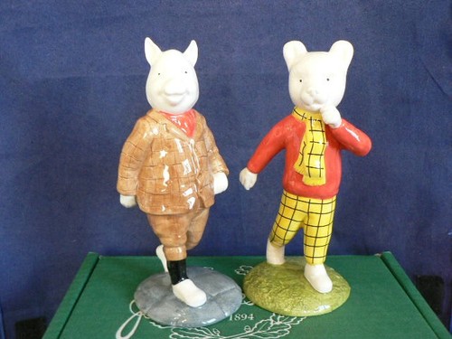 Beswick rupert bear and podgy - ,