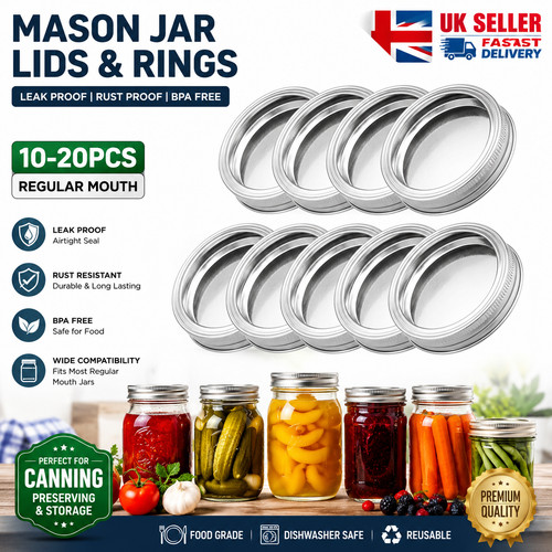 20pcs mason jar lids and - 10-20pcs,