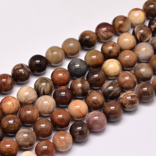 Strand 8mm natural glossy - strand, 43+