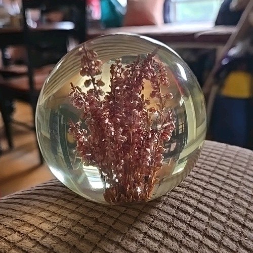 Lucite paperweight hafod - paperweight,